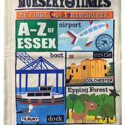 Periódico arrugado Nursery Times A-Z Essex *¡NUEVO!  *