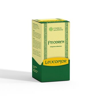 Leucopsor Fitodren 200 ml - Drainant à la Salsepareille, Pissenlit et Bardane - Complément Drainant Purifiant Naturel 1