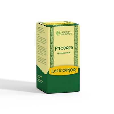 Leucopsor Fitodren 200 ml - Drenante con Salsapariglia, Tarassaco e Bardana - Integratore Drenante Depurativo Naturale