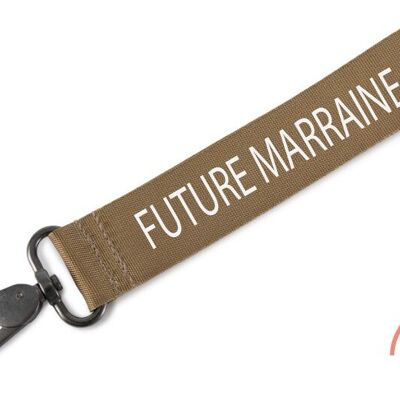 Porte clé "Future Marraine"