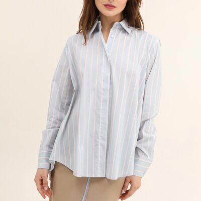 Oversized striped shirt - DAITO