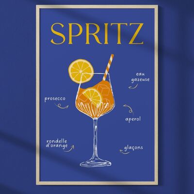 Spritz 2 Cocktail Poster