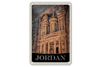 Panneau de voyage en étain 12x18cm, décoration d'architecture médiévale de jordanie 1