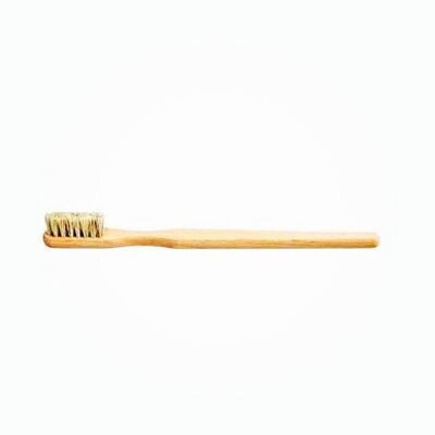 Brosse a dent bois de hêtre huilé fabrication artisanale - Enfant poils très souple