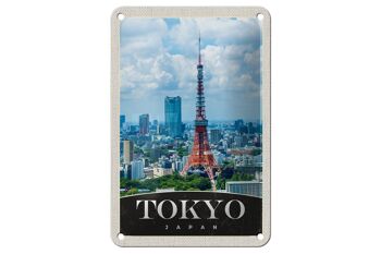 Panneau de voyage en étain 12x18cm, décoration de ville de Tokyo, japon, asie 1