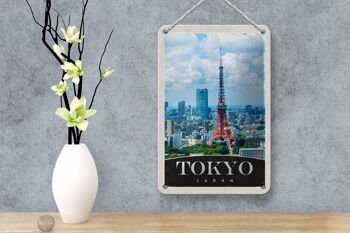 Panneau de voyage en étain 12x18cm, décoration de ville de Tokyo, japon, asie 4