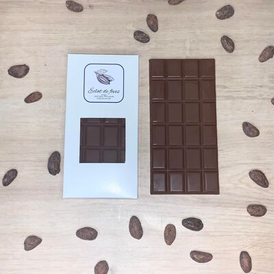 Barra de chocolate con leche suizo 37%
