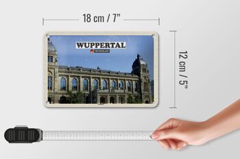 Panneau en étain pour villes de Wuppertal, allemagne, hôtel de ville, 18x12cm 5