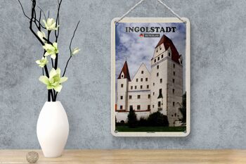 Panneau en étain pour villes d'ingolstadt, décoration du nouveau château, 12x18cm 4