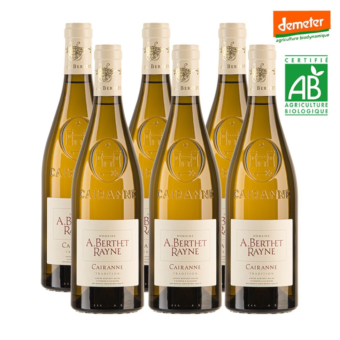 Cairanne Blanc - Domaine Berthet-Rayne Tradition 2023 - Biologico e Biodinamico