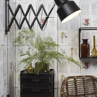 BELFAST wall lamp black