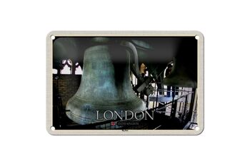 Signe en étain villes londres royaume-uni angleterre Big Ben 18x12cm, décoration 1