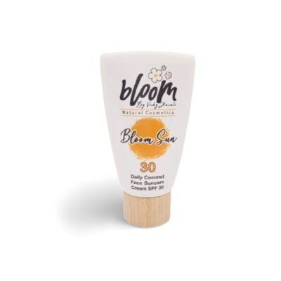 Bloom Sun Vegan Sunscreen Face Cream for all skin types SPF 30 50ml