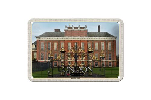 Blechschild Städte London England Kensington Palace 18x12cm Schild