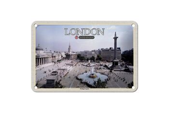 Panneau en étain pour villes, Trafalgar Square, londres, royaume-uni, décoration, 18x12cm 1