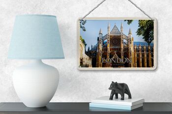 Panneau en étain pour villes, abbaye de Westminster, londres, royaume-uni, décoration, 18x12cm 4