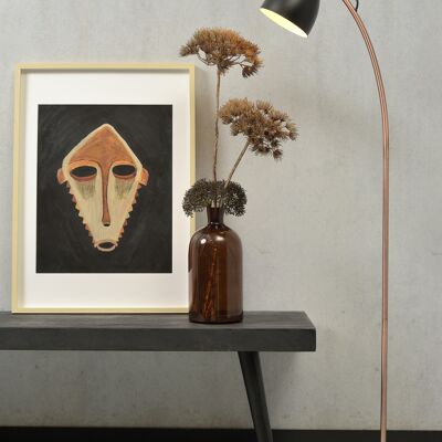 Floor lamp DENVER black