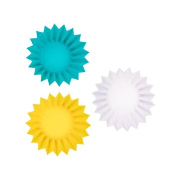 Gobelets en silicone Lunch Punch - Jaune / Vert / Blanc 1