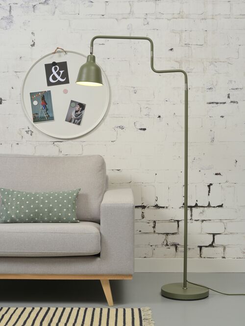 Lampadaire LONDON olive green