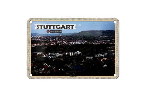 Blechschild Städte Stuttgart Nord Deutschland 18x12cm Dekoration