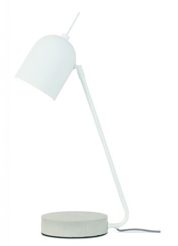 Lampe de table MADRID blanc 5