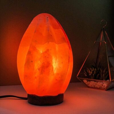 Spirale d’œuf de lampe à sel de l’Himalaya fabriquée