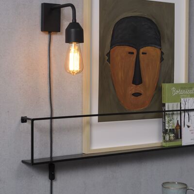 MADRID wall lamp black