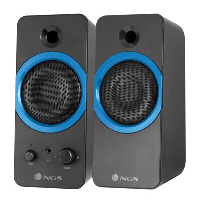 ALTOPARLANTI DA GIOCO STEREO NGS GSX-200 SUPERBASS - POTENZA D'USCITA 20W