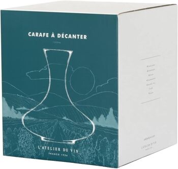 Carafes à vin L'Atelier du vin en verre 1200ML 9