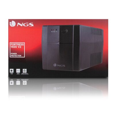 NGS FORTRESS 1500 V2 : UPS HORS LIGNE 720W - PRISE SCHUKO AVR x 4