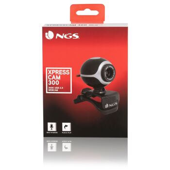 NGS XPRESSCAM 300 : WEBCAM 300K MICROPHONE INTÉGRÉ avec connexion USB 10