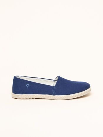 Gottstein Camping Linen Uni bleu nuit (41-46) 1