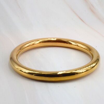 Maxi gold bangle