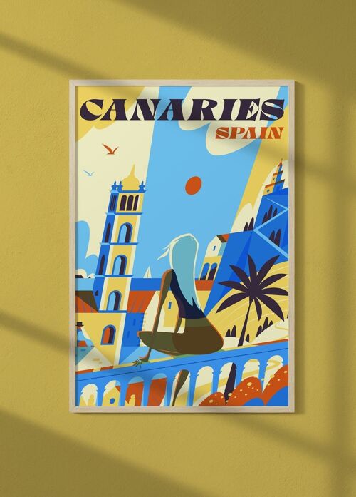 Affiche Îles Canaries