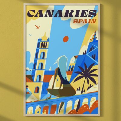 Affiche Îles Canaries