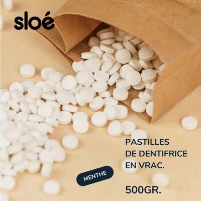 Toothpaste tablets in bulk
