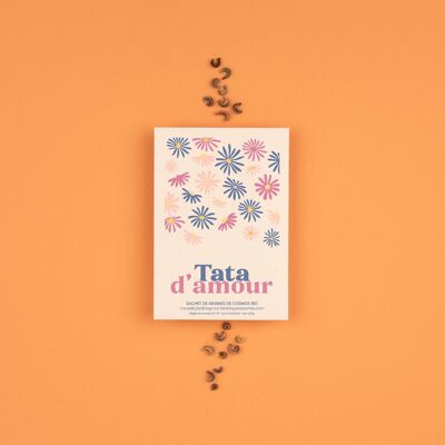 Tata d'amour - Packet of Cosmos seeds