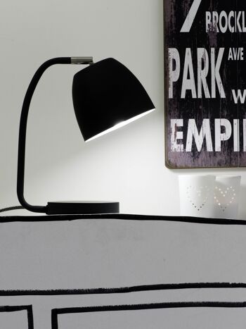 Lampe de table NEWPORT noir 2