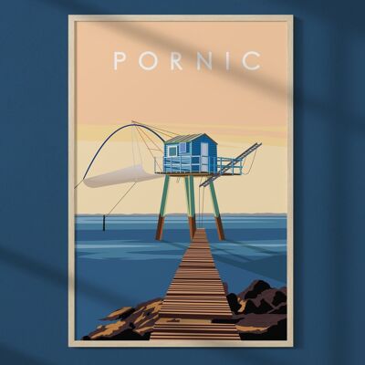Pornic city poster 3