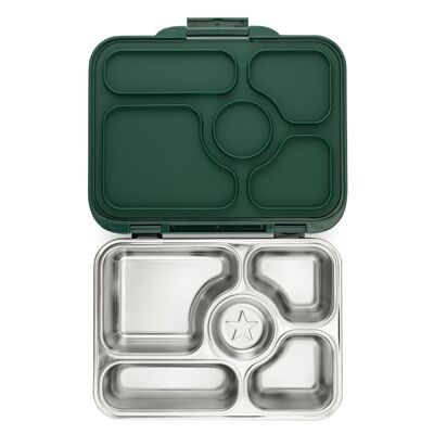 Yumbox Presto RVS auslaufsichere Bento-Box - Kale Green