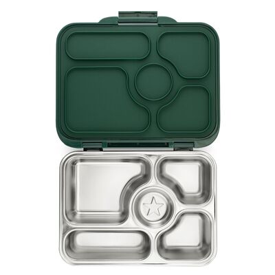 Yumbox Presto RVS Caja Bento a prueba de fugas - Kale Green