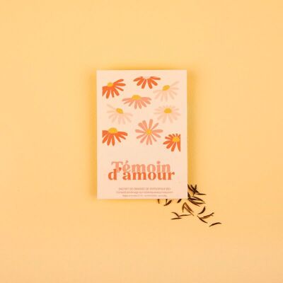 Témoin d'amour - Sachet de graines de Gypsophile