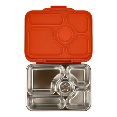 Yumbox Presto RVS auslaufsichere Bento-Box - Tango Orange