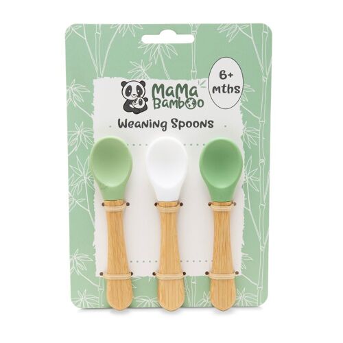 Mama Bamboo Weaning Spoons
