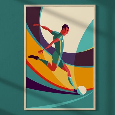 Fußball-Poster
