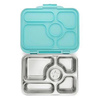 Yumbox Presto RVS leakproof Bento Box - Tulum Aqua