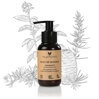 Huile de massage Drainante – 115ml