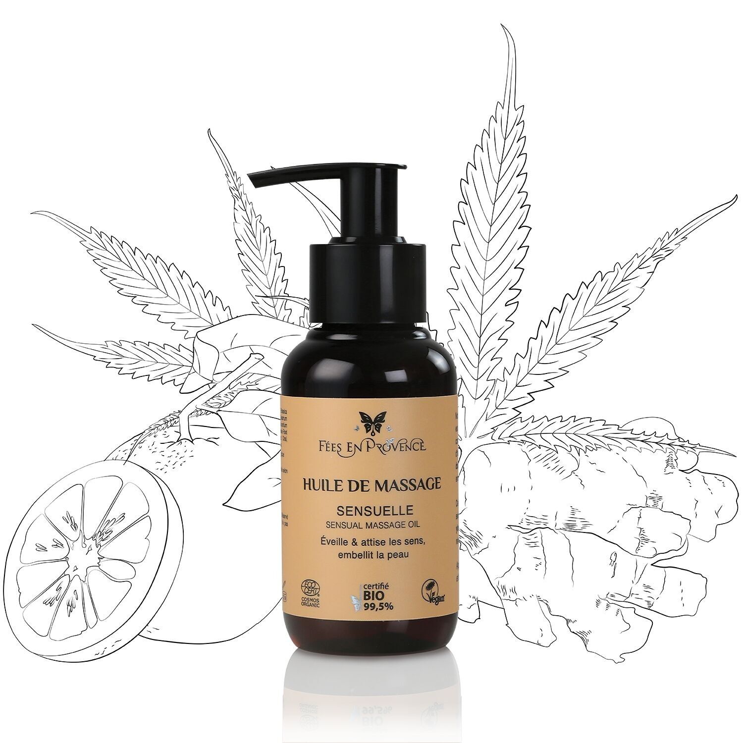 Olio da massaggio Sensuelle – 115 ml