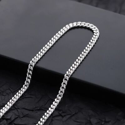 Timeless Cuban Chain - 5mm width - Sterling silver