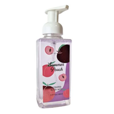 FEELING FRUITY foaming hand soap dispenser 520ml, peach scent-350409
